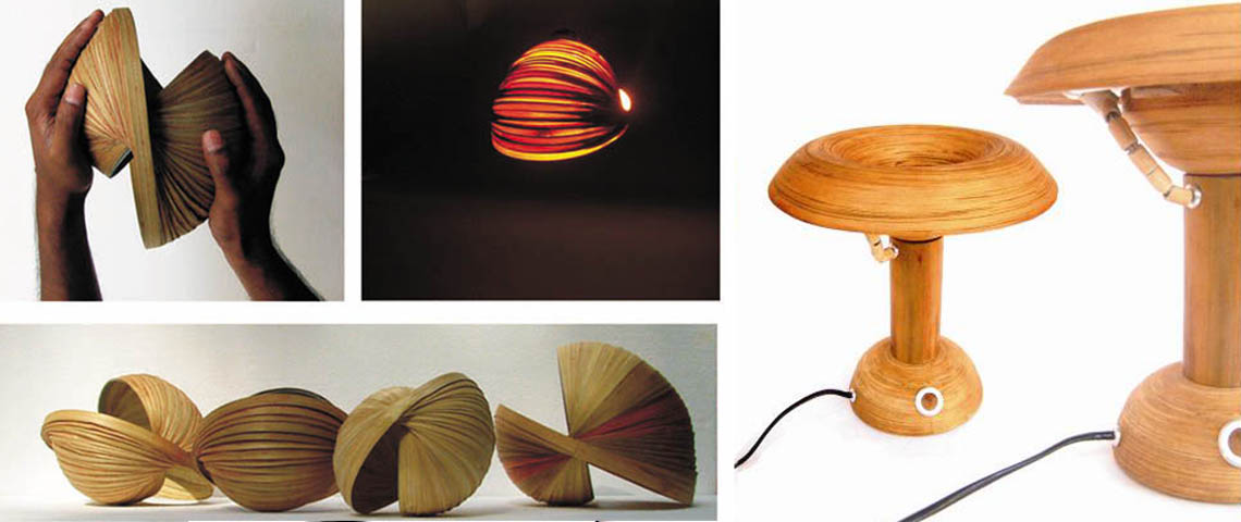 Bamboo craft Design lamp shade