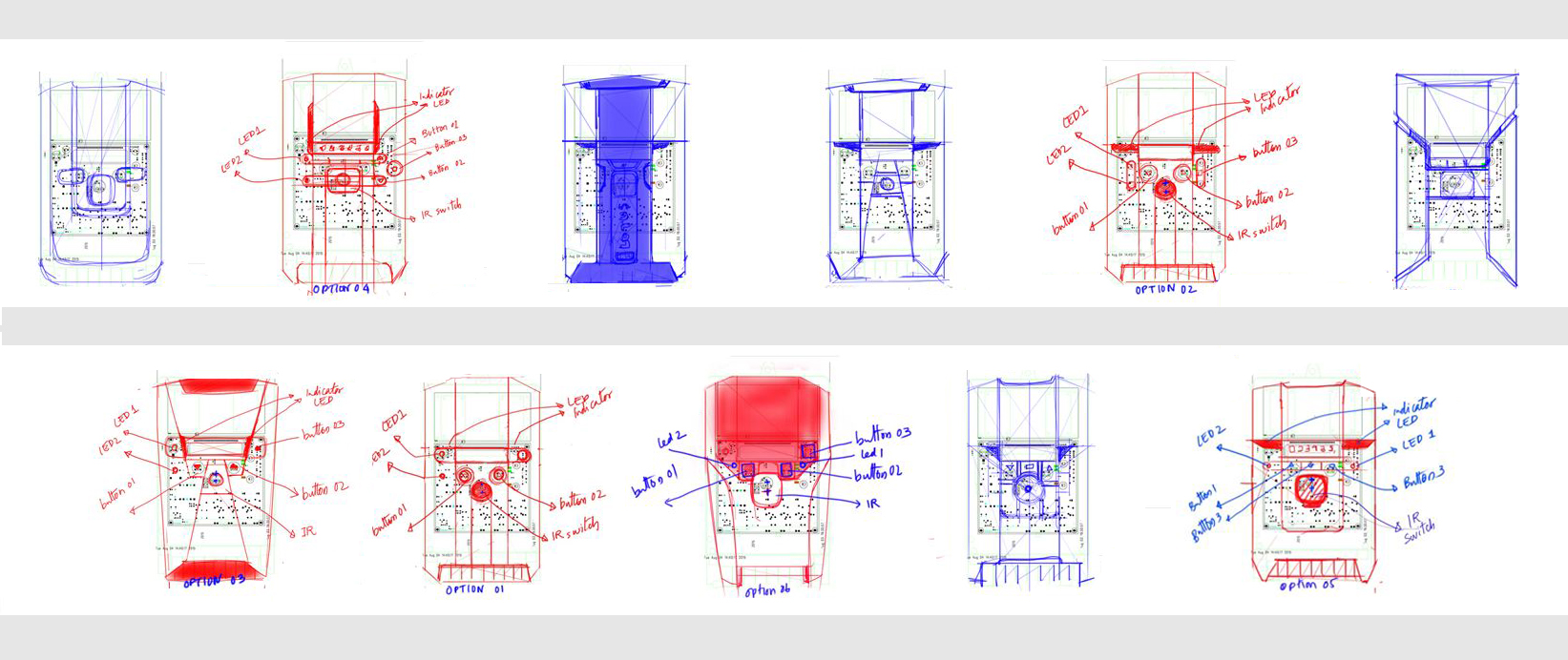 Smart energy meter design sketch